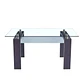 MESA DE COMEDOR CRYSTAL WOOD CAFE 150X90cm - Miniatura 2