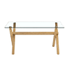 MESA DE COMEDOR XTREME 150X90 PATA NATURAL 2