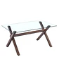 MESA DE COMEDOR XTREME 150X90 PATA CAFE - Miniatura 1