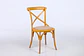 SILLA DE MADERA BOSQUE AMARILLA - Miniatura 1