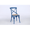 SILLA DE MADERA BOSQUE AZUL 