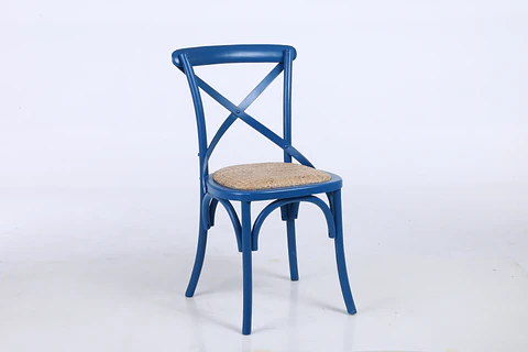 SILLA DE MADERA BOSQUE AZUL 