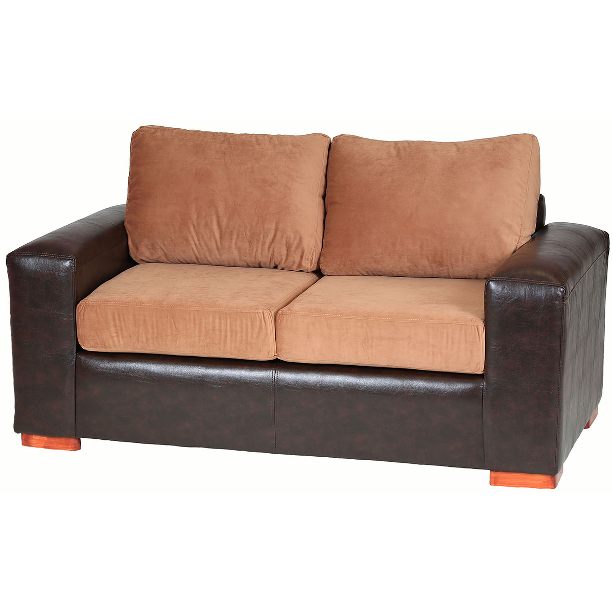 SOFÁ INFINITY 2 CUERPOS PATAS DE MADERA