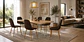 COMEDOR 6 SILLAS ELEGANCE GLASS 180X90X75  - Miniatura 2