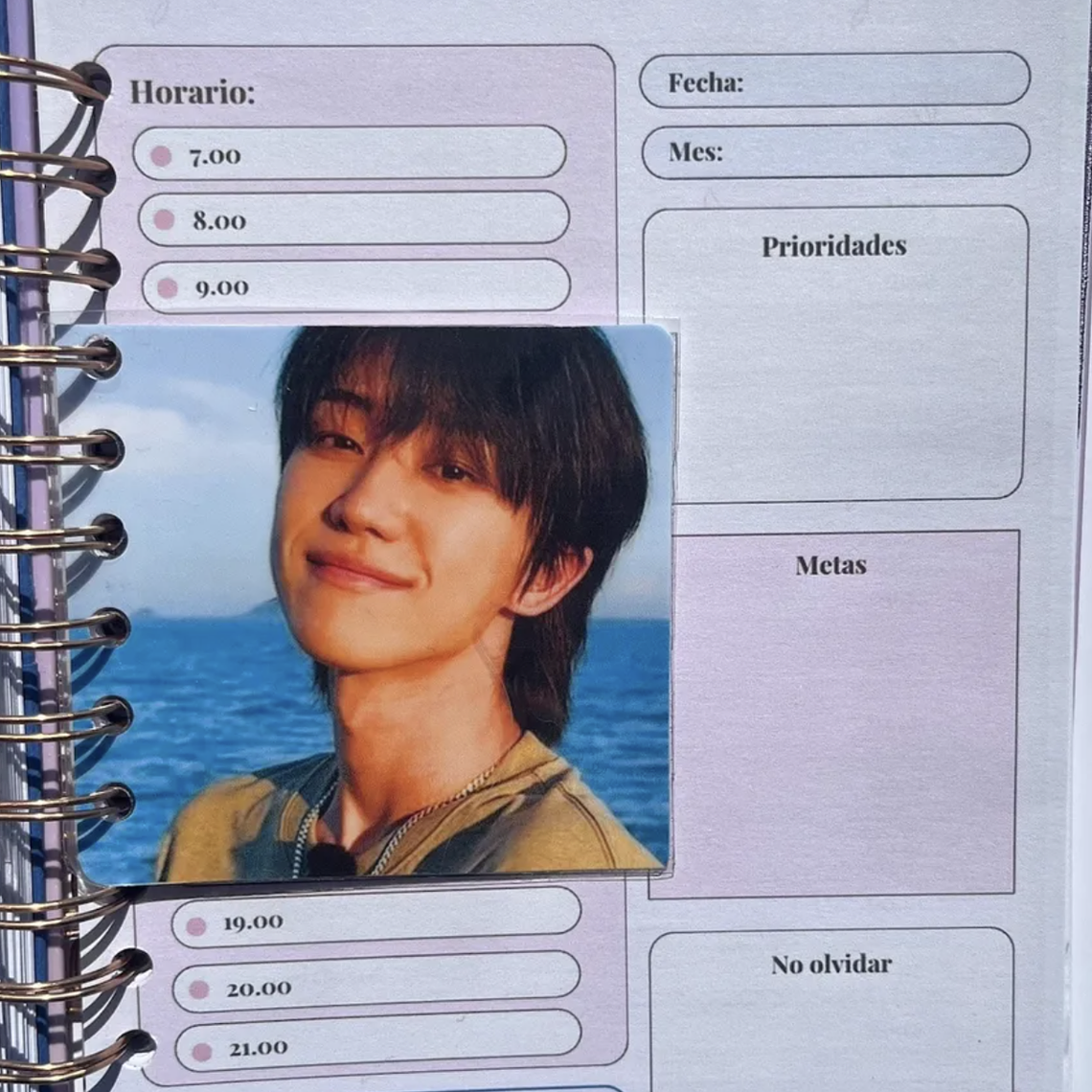 Mi Planner Seventeeen 2