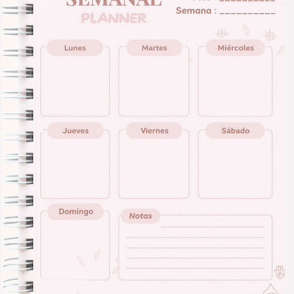 Agenda La Mejor Tens, Organizador Personal Práctico. 3