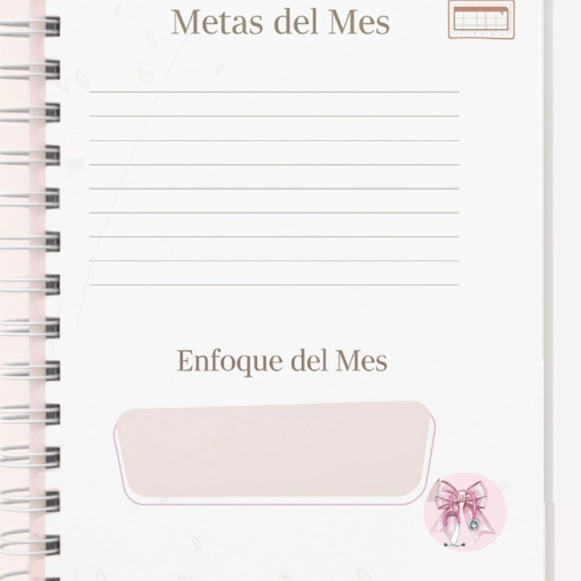 Mi Planner de Medico Veterinaria  3
