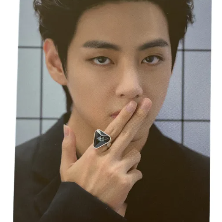 Photocard Original De Taehyung (v) De Bts 1