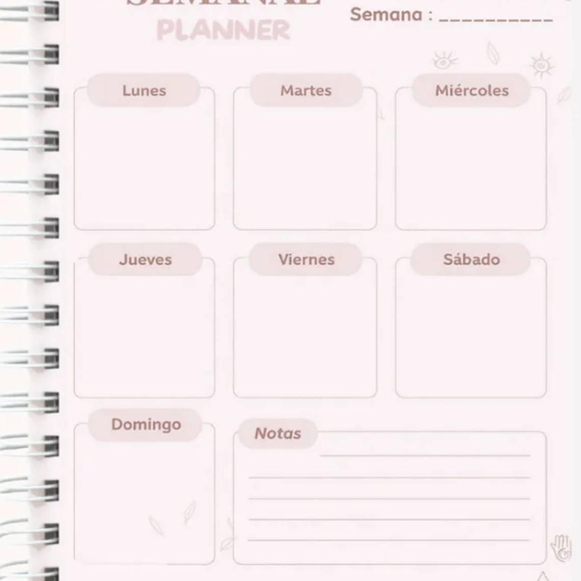 Mi Planner De Doctora, Organizador Personal Práctico Rosa Claro 2