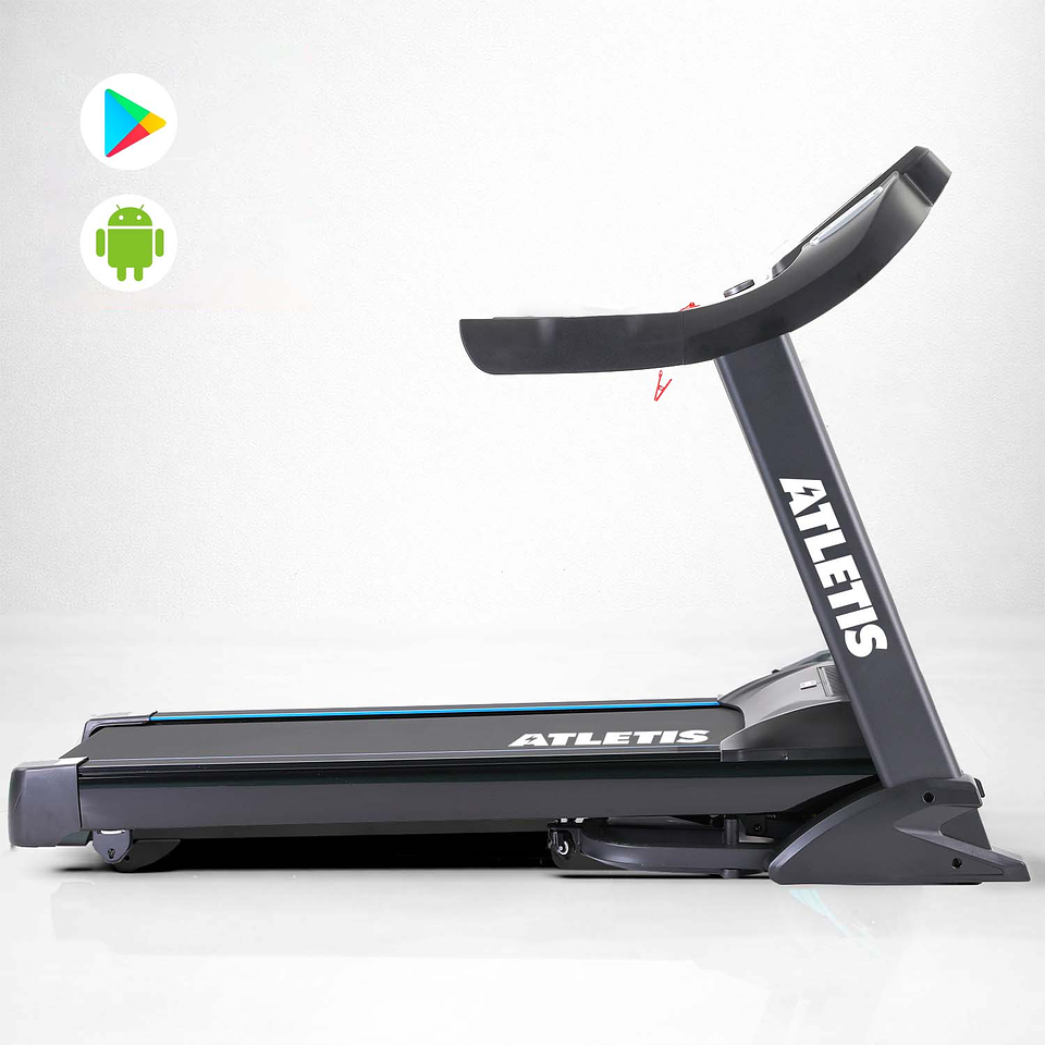 Trotadora Profesional X3500 20 km/h 3.5 HP Pantalla Táctil 2