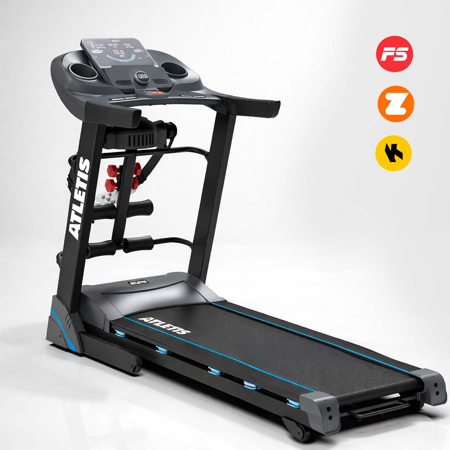 Trotadora X900 Ultra 16km/h 2.0 HP Multifunción 1