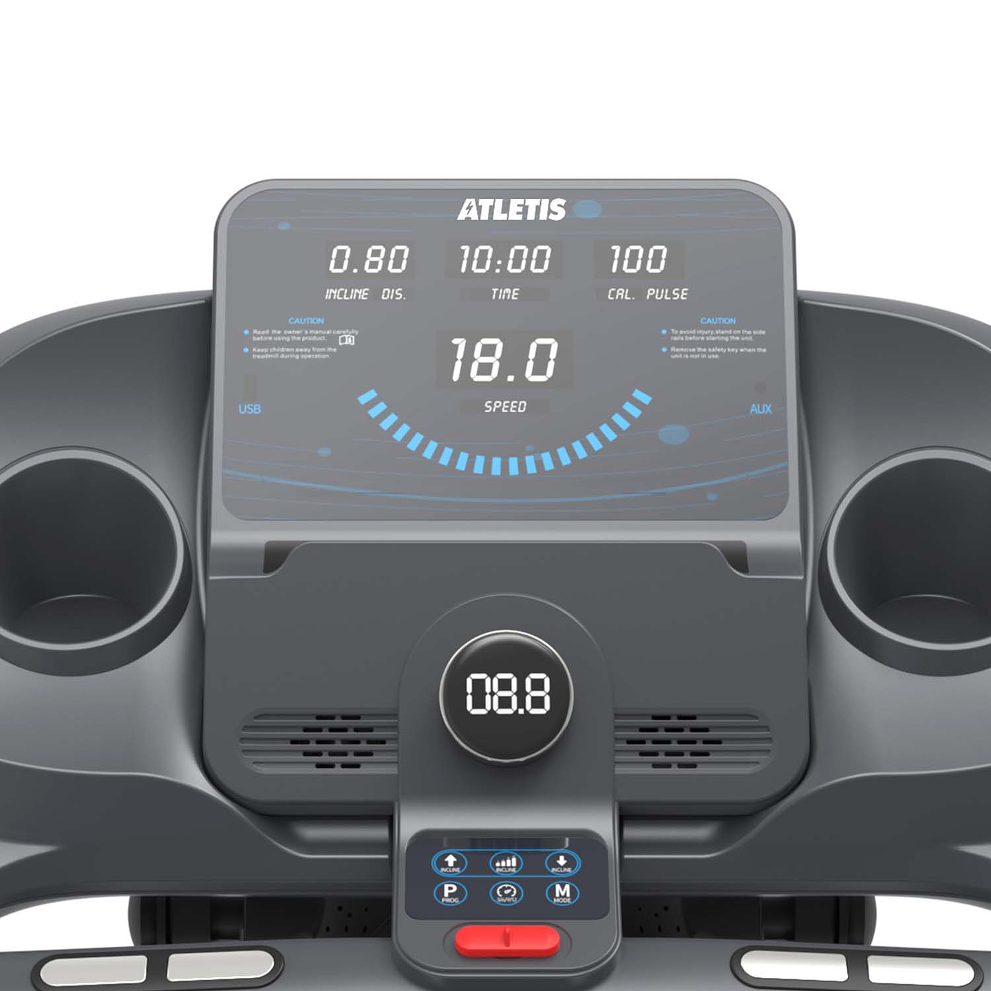 Trotadora X900 Ultra 16km/h 2.0 HP Multifunción 4