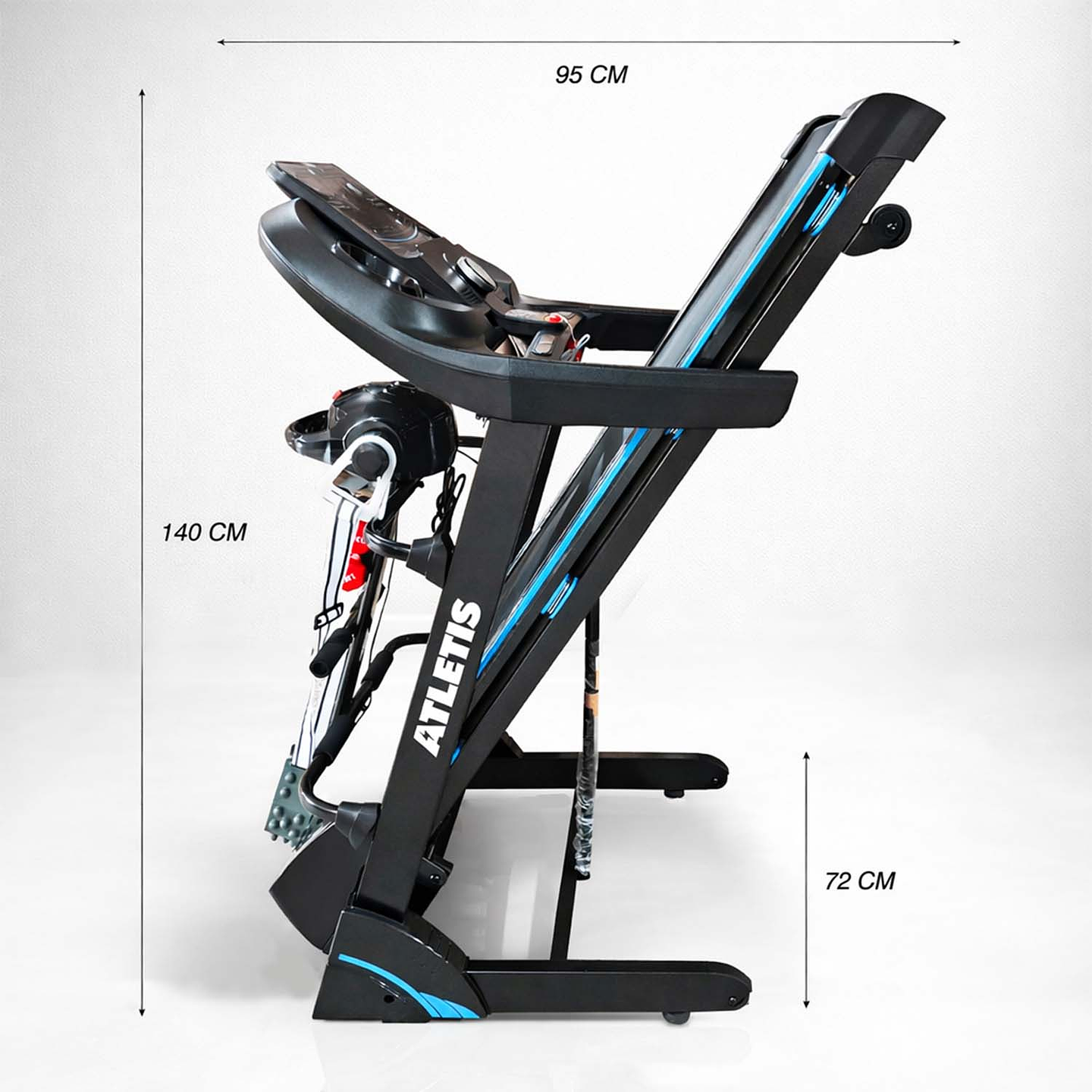 Trotadora X900 Ultra 16km/h 2.0 HP Multifunción 6