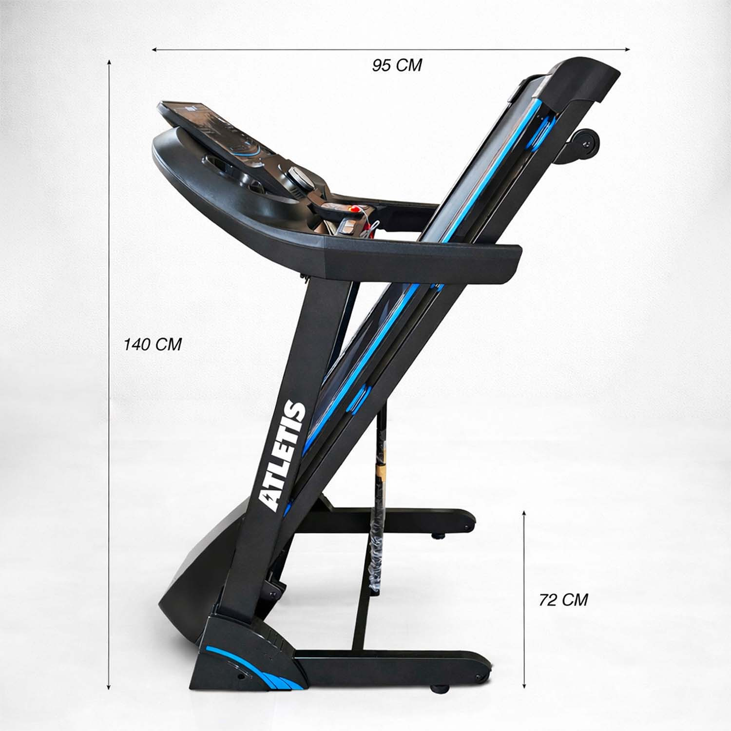 Trotadora X900 16 km/h 2.0 HP Inclinación Auto 7