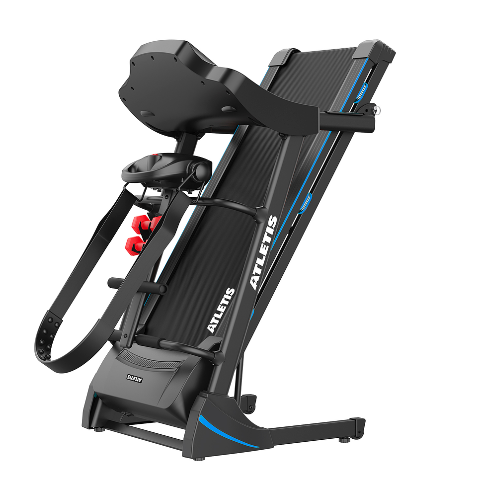 Trotadora Eléctrica A100 Plus con MP3 y USB Negro 7