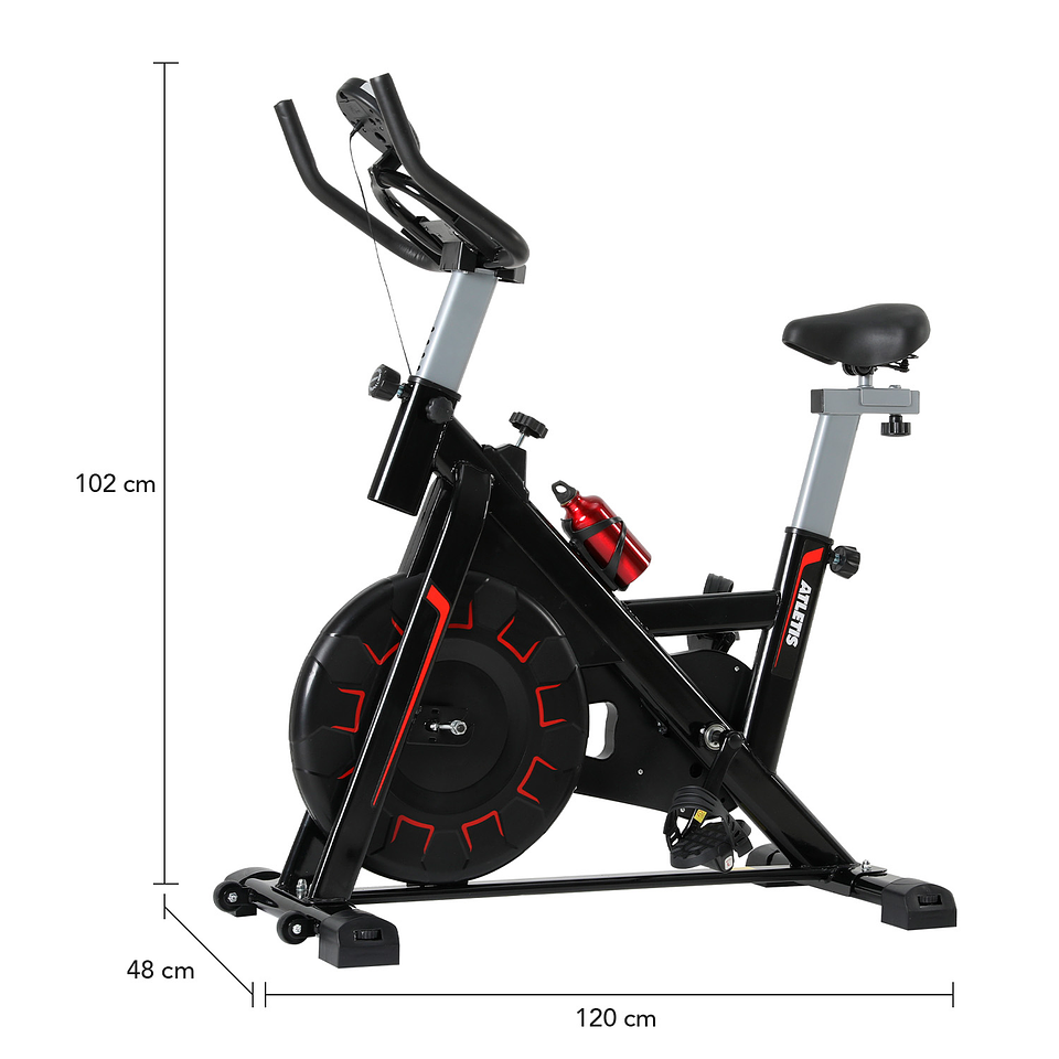 Bicicleta Spinning Atletis Master 500 Volante 6 Kg 3