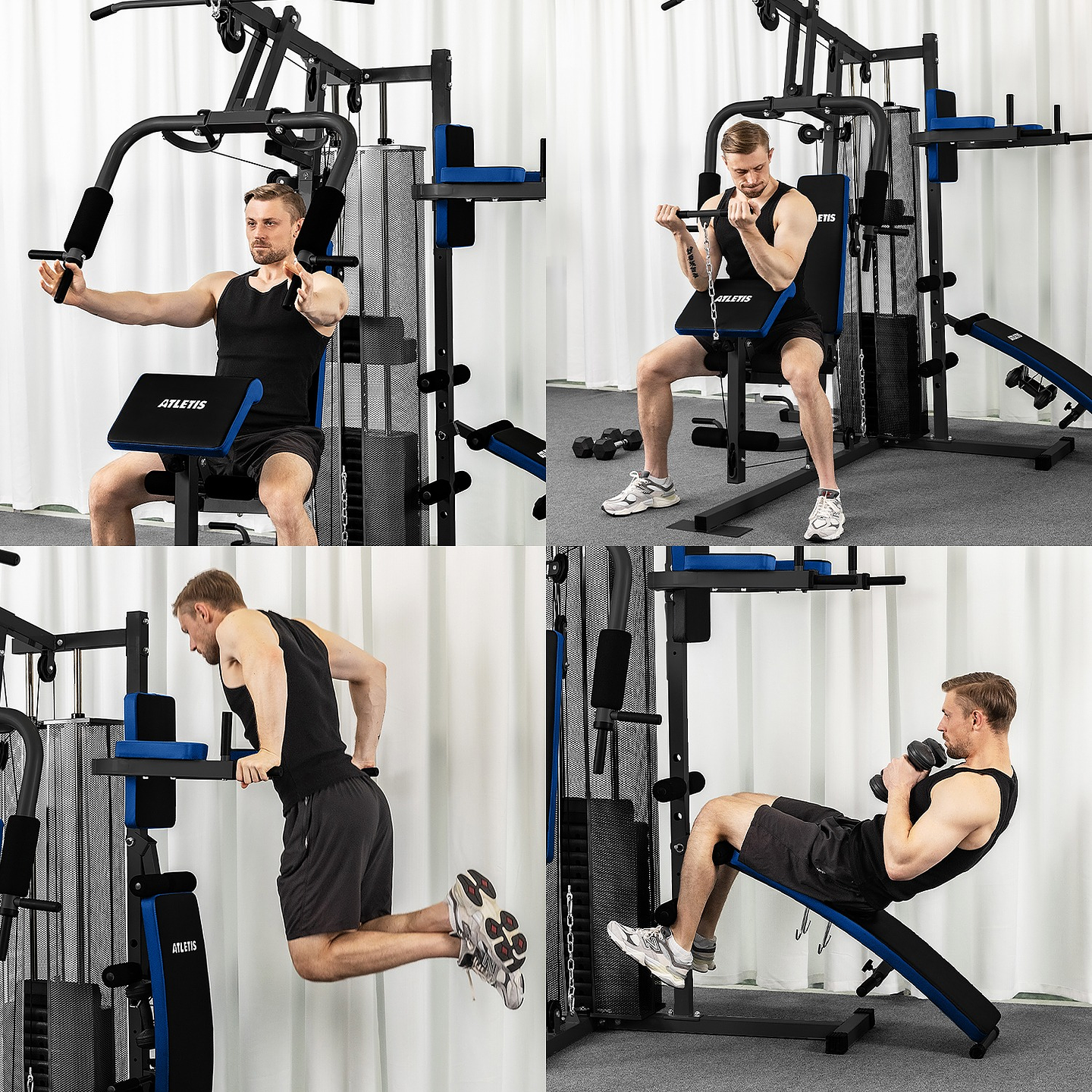Home Gym tres estaciones TF-7005A 7