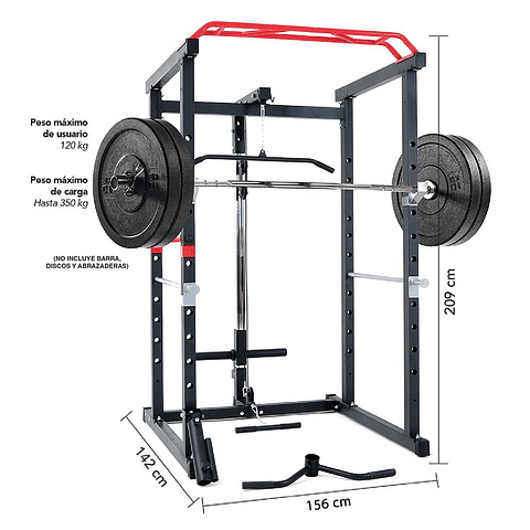Jaula Power Rack Atletis Force Line 300