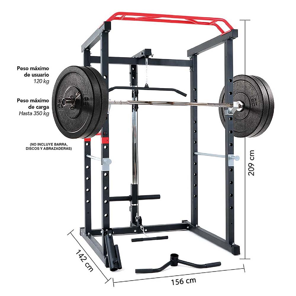 Jaula Power Rack Atletis Force Line 300 1
