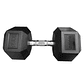 Mancuerna Hexagonal 30 Kg Negro - Miniatura 3