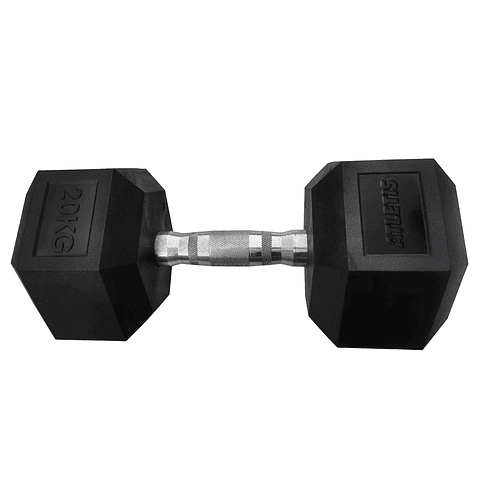 Mancuerna Hexagonal 20 Kg Negro