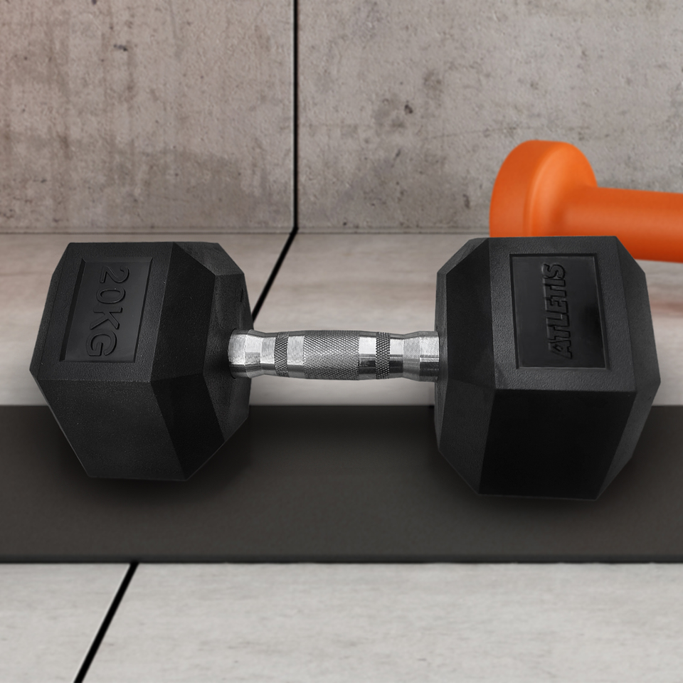 Mancuerna Hexagonal 20 Kg Negro 6