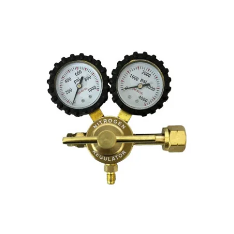 Regulador De Nitrogeno de Alta (NI-503) TUERCA HILO IZQUIERDO CGA-555 1