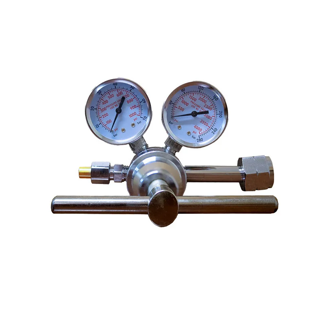 Regulador De Nitrogeno de Alta - Cromado (NI-50C) 1