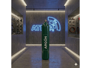 Recarga de Argón Industrial (Soldadura TIG / Aluminio)