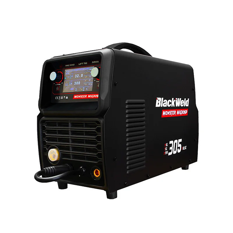 Soldadora MIG Pulsada para Aluminio 300A - Blackweld Monster 305P 1