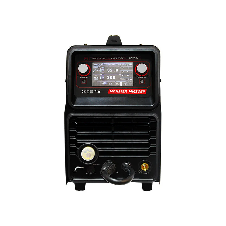 Soldadora MIG Pulsada para Aluminio 300A - Blackweld Monster 305P 2