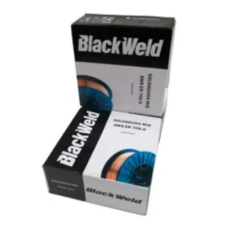Alambre Mig Blackweld Sólido 1,0mm — Rollo 15 Kg (ER70S-6) 1