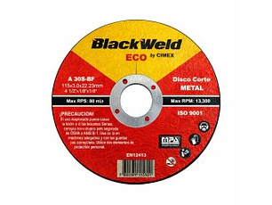 Disco Corte Metal 4.5