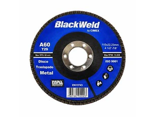 Disco Traslapado Metal 4.5