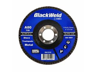 Disco Traslapado Metal 4.5