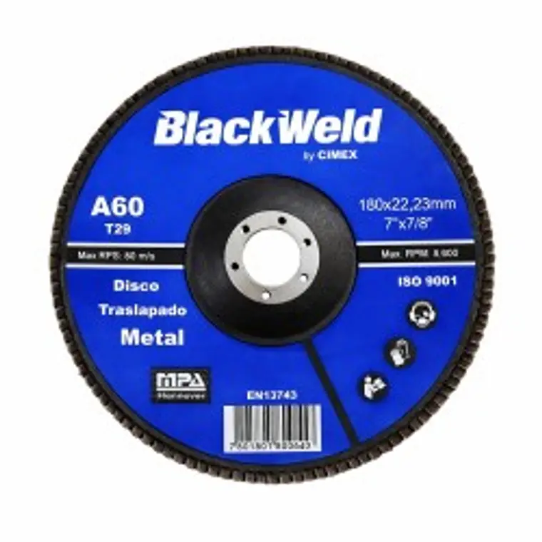 Disco Traslapado Metal 7