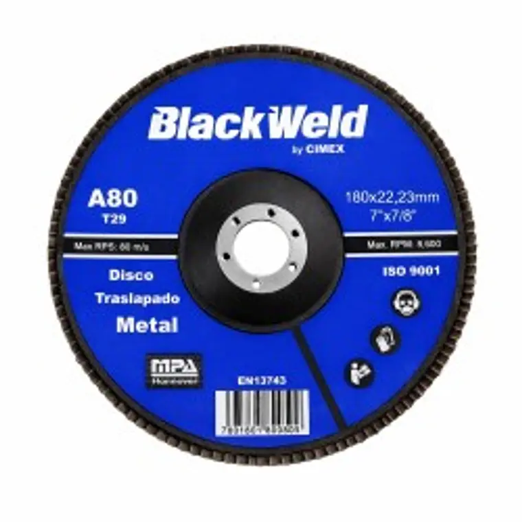 Disco Traslapado Metal 7
