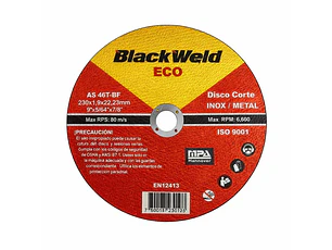 Disco Corte Inox/Metal 9´x1.9-Blackweld (ECO-BW-20230-19)