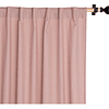 CORTINA FALDON ROSADO 140X230