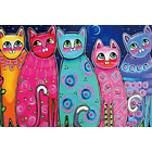 PUZZLE: COLORFUL KITTENS (1.000 piezas) 1