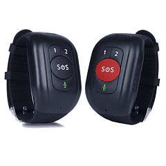 Pulsera GPS  Adultos Mayores 4G/LTE Resistente al Agua, Monitoreo Frecuencia Cardiaca, Alarma de Caídas , Notificación Medicamentos,  Chat                                                           