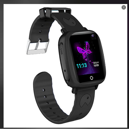 Reloj GPS 4G para Niños y Adultos Mayores con Botón SOS y Monitoreo de Salud | R18GS-AT