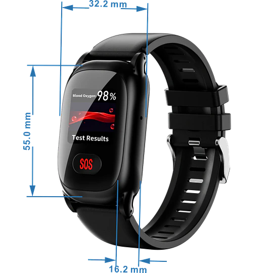 GPS 4G Y6M-AT para Adultos Mayores y Trabajadores Solitarios, con Alarma Caídas y Llamadas