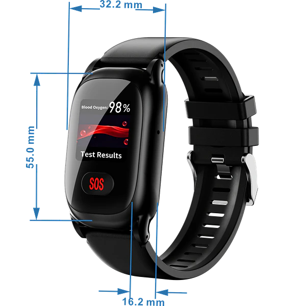 GPS 4G Y6M-AT para Adultos Mayores y Trabajadores Solitarios, con Alarma Caídas y Llamadas (2)