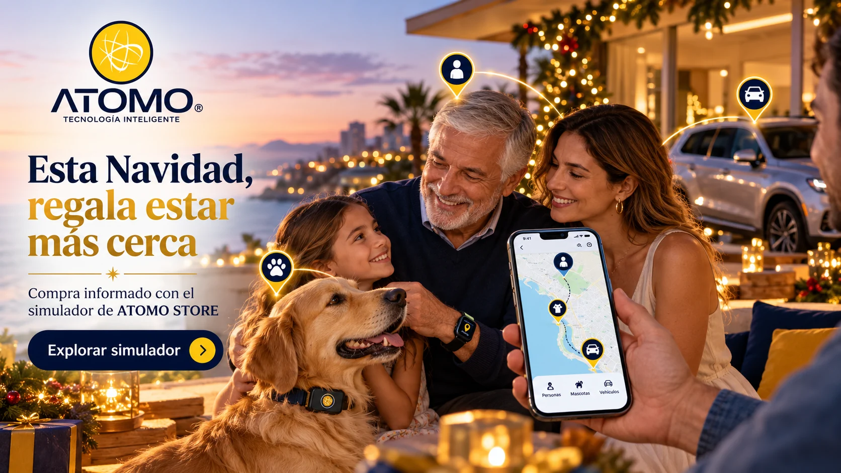 🎄 Navidad 2026 | Simulador GPS