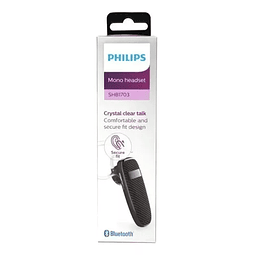 AUDIFONO MANOS LIBRES BLUETOOTH PHILIPS SHB1703