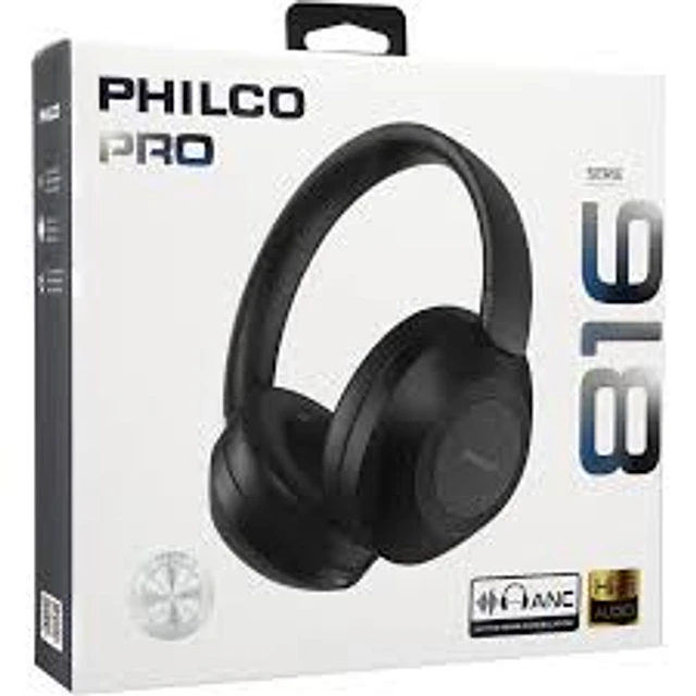 AUDIFONO BT PHILCO PRO 816 ANC NEGRO