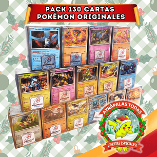 Pack 130 Cartas | Pokemon