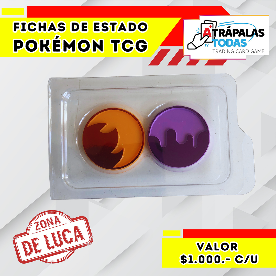 Fichas de estado | Pokémon TCG 1