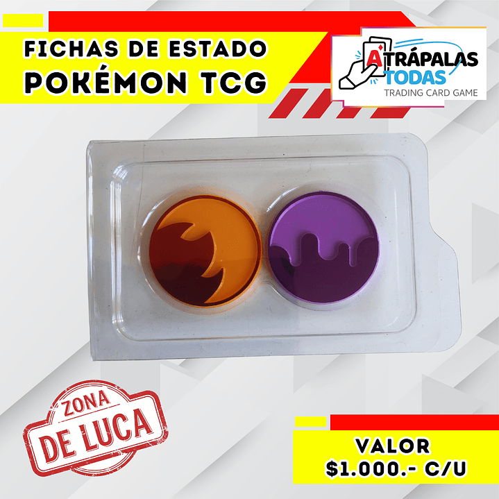 Fichas de estado | Pokémon TCG 1